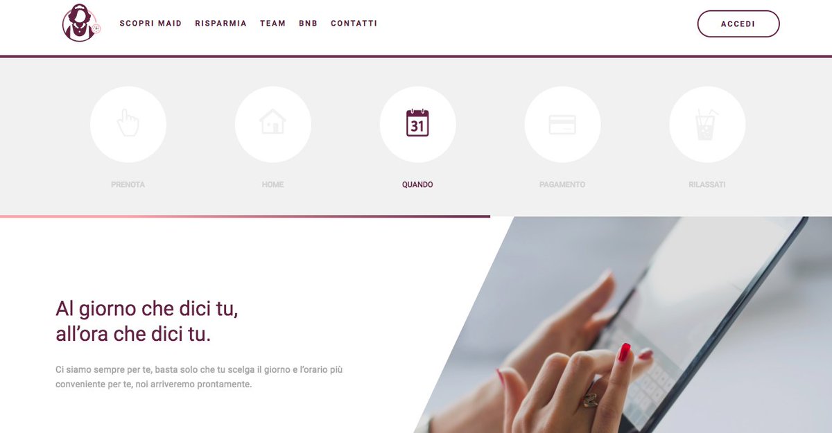 Qualità, fiducia, #professionalità: Maid for a Day è tutto quello che stavi cercando per la tua #facility domestica. Scopri di più sulla nostra piattaforma ow.ly/6zEm30jhKIX