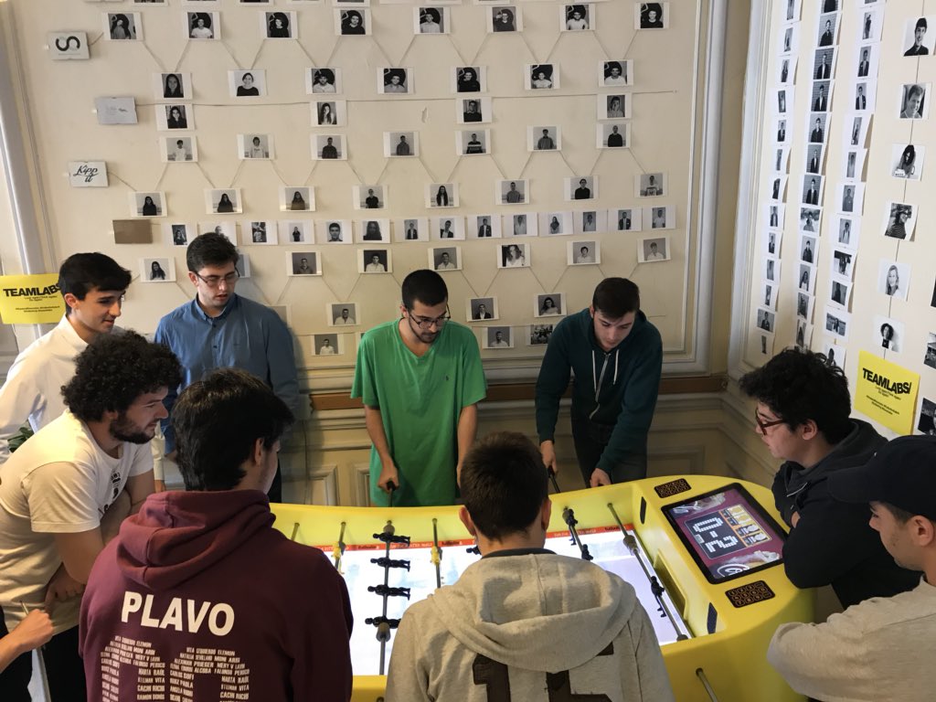 teamlabs's tweet photo. ¡¡¡Feliz #DiadelaDiversión en el trabajo!!! ¡¡¡Nuestro campeonato de @futboling ya ha empezado!!! #Futbolin6Abril https://t.co/DH2mgR50uL