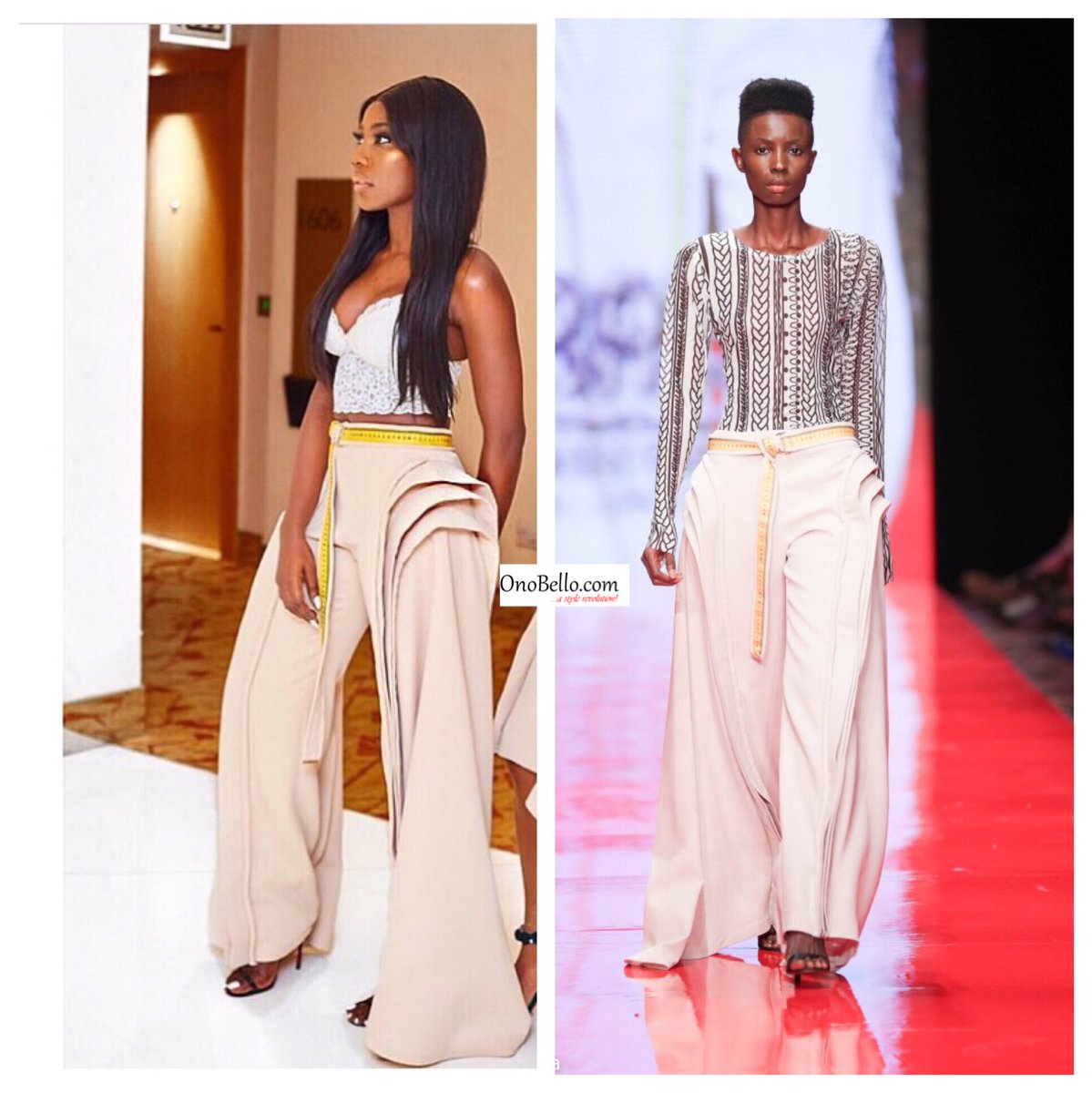 OnoBello's tweet photo. Runway To Real Life!!!!!
OG Okonkwo of #StyleTemple attended #AriseFashionWeek in these @styletempleng pants fresh off the #AriseFashionWeek2018 runway.
Yay or Nay?!!
#OnoBello #OBCelebrities #OBFashion #celebrities #fashion #style #celebritystyle #celebrityfashion #runway #AW18 https://t.co/zO529V3U36