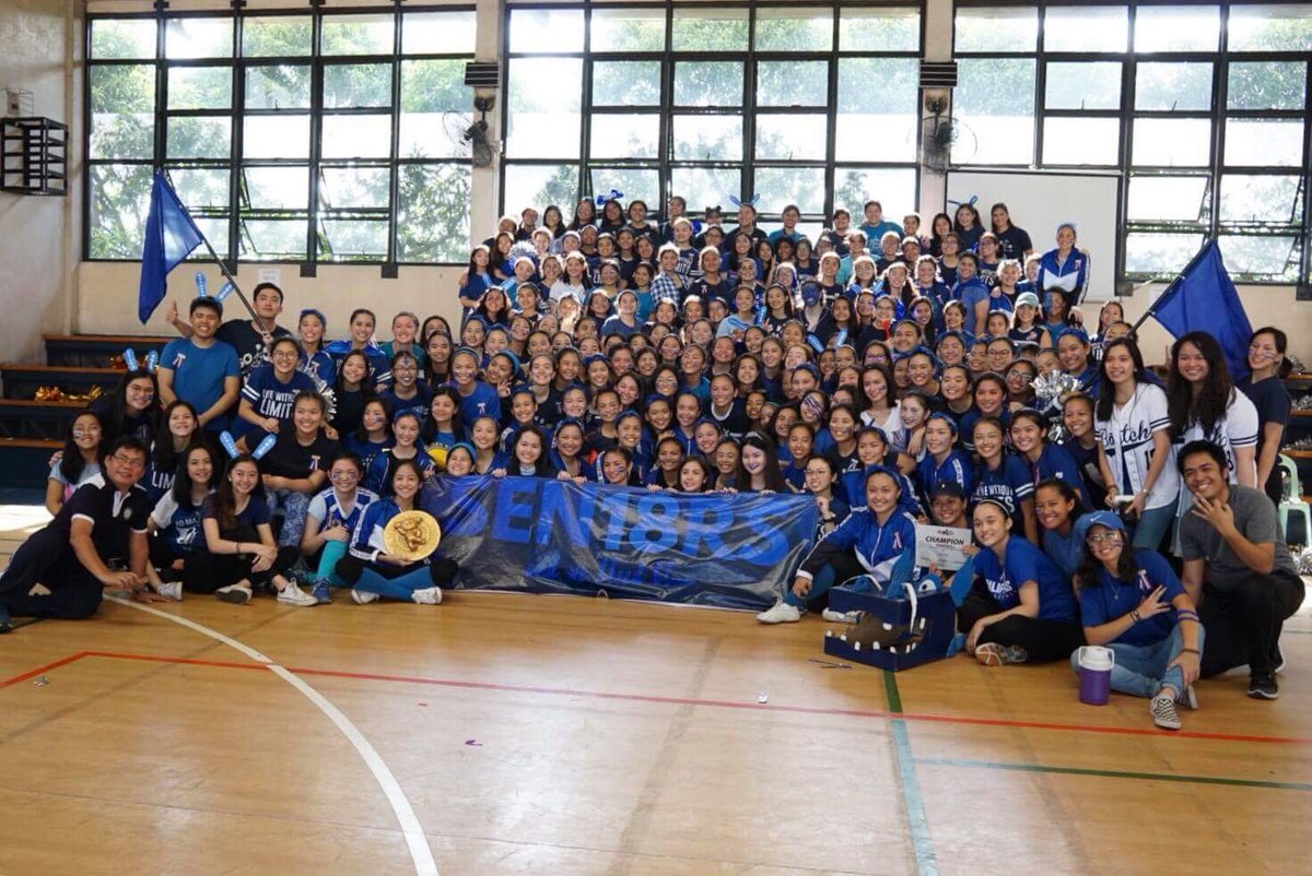 ACHSBatch2018's tweet photo. The beast’s final mark! 💙 #bleedblueforever https://t.co/W48zg1eJEB