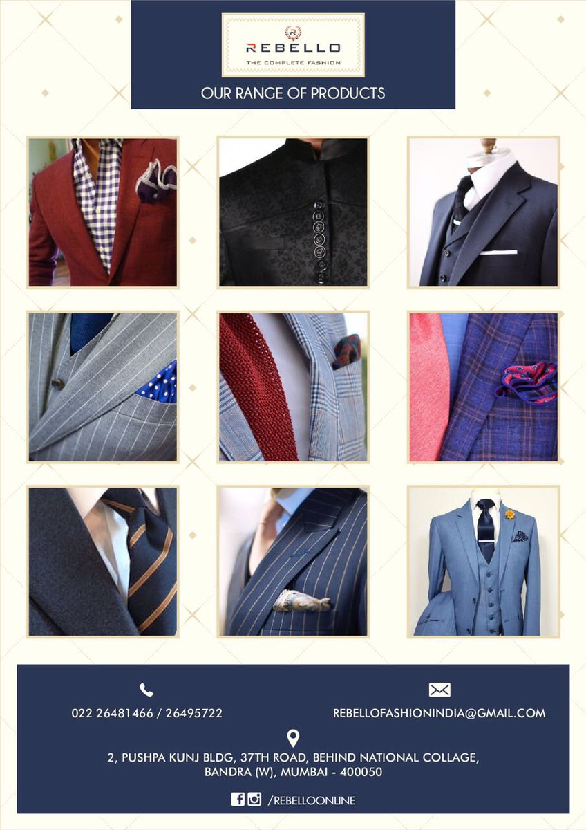 RebelloThe's tweet photo. Follow my clothing brand Rebello the complete fashion           

Instagram @rebelloonline

Like us on facebook 
Rebello the complete fashion https://t.co/c8c91nr17j