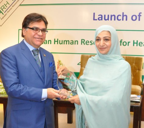 Tackling human resources challenges is key towards achieving #UniversalHealthCoverage.  WHO commends #Pakistan for launching the Human Health Resource Vision 2030: Dr M. Assai, Head of WHO Office in Pakistan, speaking at the launch event in #Islamabad 

#HealthForAll #HRH2030