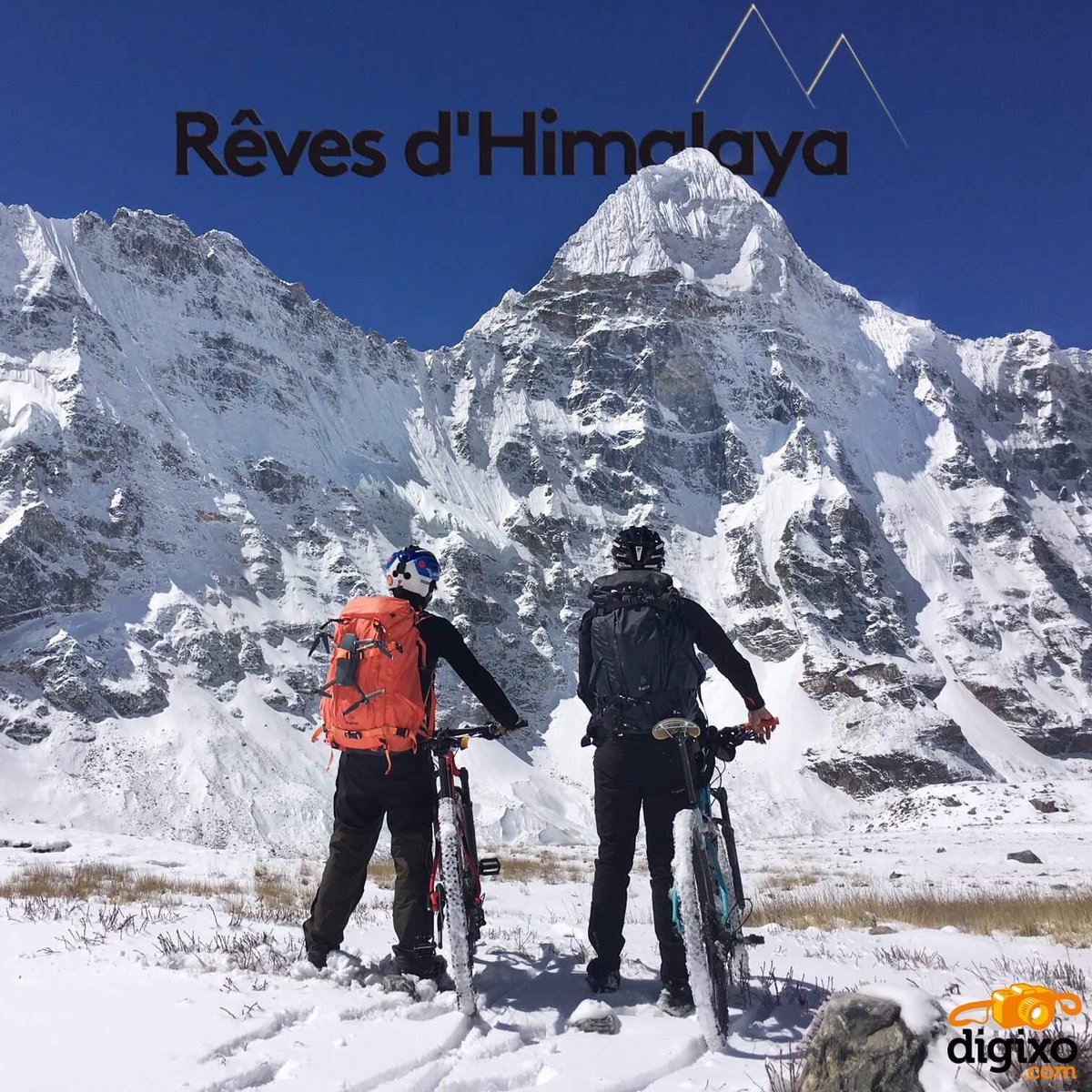 Digixo's tweet image. [Aventure] Retrouvez notre amie Stéven Le Hyaric mettant à rude épreuve nos sacs F-stop et drone Dji dans son projet fous "Rêves d’Himalaya" Courage Stéven, la communauté Digixo est avec toi !!🚵‍♂️🧗‍♂️🗻 #stevenlehyaric #bike #himalayas #sport #extreme