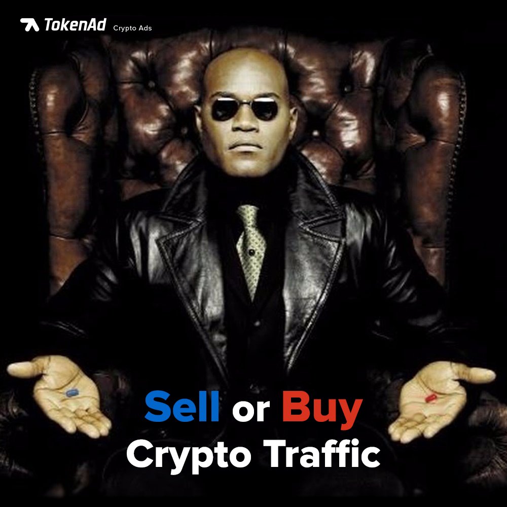 Choose your own path

#cryptoads #matrix #morpheus #webtraffic #bitcoinbillionaire #advertising #webdesign #monetizeyourblog
#technology #cryptotraffic #trending #fridayfeeling
#web #bitcoinadvertising
#marketing #developers #bitcoin