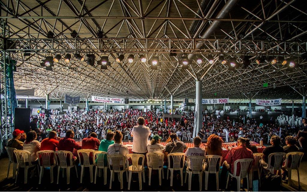 satokokishimoto's tweet photo. Alternatives to #privatisation of #water were very visible at the Alternative World Water Forum last month! Read more about the future of democratic public water, with inspiring examples from Brazil, Lagos, Mexico and Barcelona: https://t.co/aYKkNUesSK #FAMA2018 #WorldWaterForum https://t.co/YIpAeTIWjq