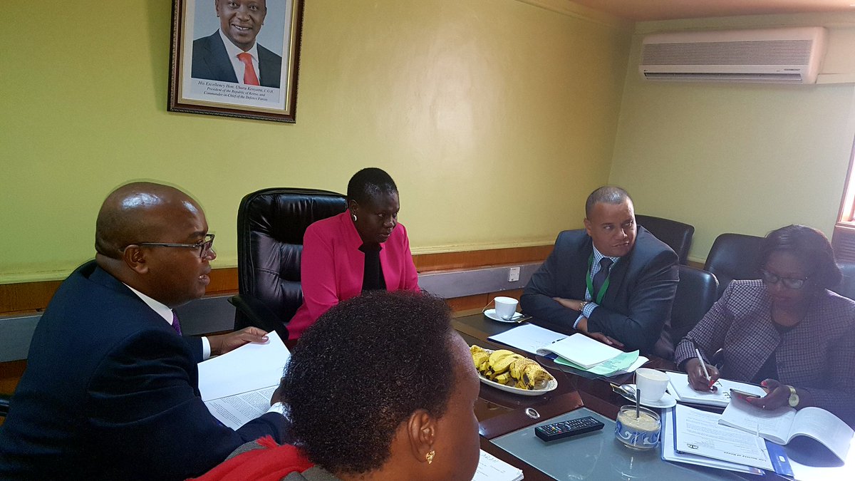 LSKPresident's tweet photo. Held a consultative meeting with CS Ministry of Lands @Faridakaroney to iron out the concerns raised by LSK members on the ongoing digitization process. The LSK is keen on ensuring that the process is done consultatively and properly to ensure effectiveness and ease of use. https://t.co/iwrB93LNJd