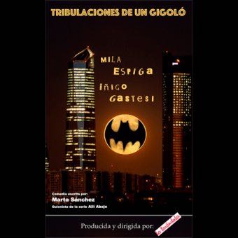 BINAHICASTING's tweet photo. Asteburu hontan Iñigo Gastesi eta Mila Espiga La Farandulan TRIBULACIONES DE UN GIGOLÓ antzerkiarekin. 
Este fin de semana Iñigo Gastesi y Mila Espiga en La Farandula con el teatro TRIBULACIONES DE UN GIGOLÓ 
#binahiakademy #binahi #casting #lafarandula #milaespiga #iñigogastesi https://t.co/5QFZpvOqz4