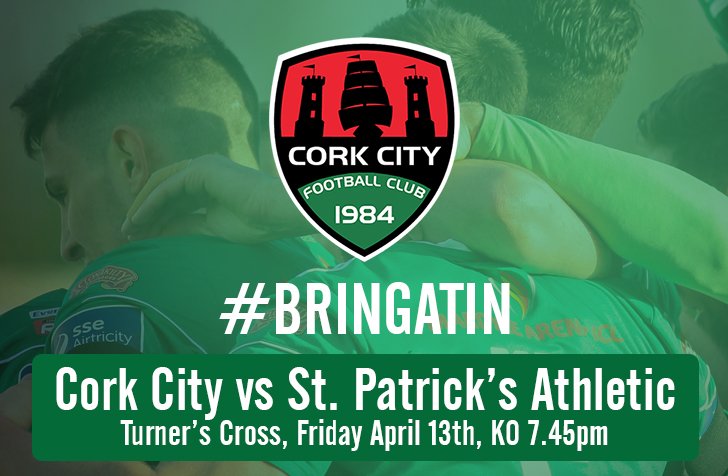 Next Friday, April 13th, we will be running a ‘Bring a Tin’ campaign in aid of ‘Feed Cork’. Supporters attending the game are being urged to donate a tin of non-perishable food. There will be collection points set up outside Turners Cross stadium. corkcityfc.ie/home/2018/04/0… #CCFC84