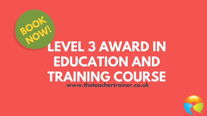 Thinking about starting your career in the teaching industry? We offer the perfect course for YOU! Visit theteachertrainer.co.uk/level3-award-e… and speak to one of our team members today.