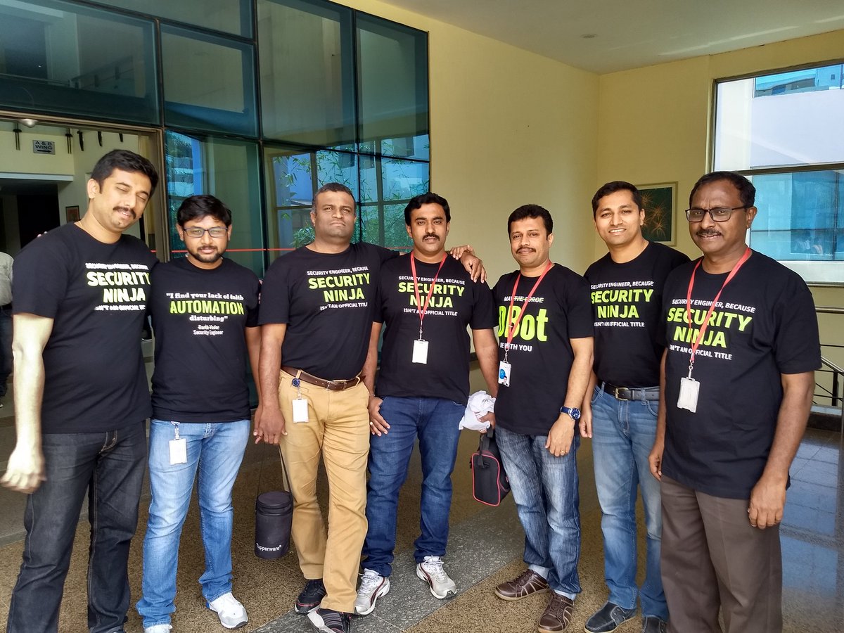 PMBellundagi's tweet photo. #Demisto Day @WiproDigital https://t.co/yZNqQdEYUF