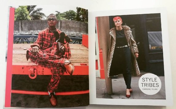 Caroline79's tweet photo. Seeing as it's #TartanDay, I'm going to share some of my favourite tartan pics - starting with this awesome tartan suit in the contents pages of my book #StyleTribes https://t.co/5vJZrFmRok