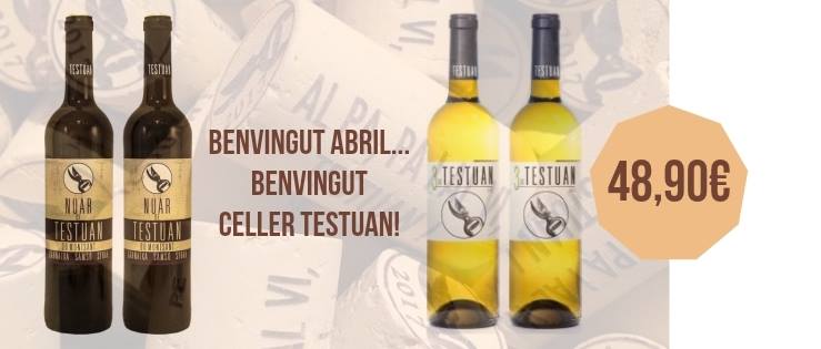 Benvingut abril, benvingut celler Testuan!
Us presentem un projecte de 7 amics amb sinergies ben diferents. Uns vins que basats en el respecte a les pràctiques tradicionals i al medi ambient de dues DOs ben diferents (#doalella i #domontsant).
vidirecte.cat/lots/867-celle…
#vidirecte