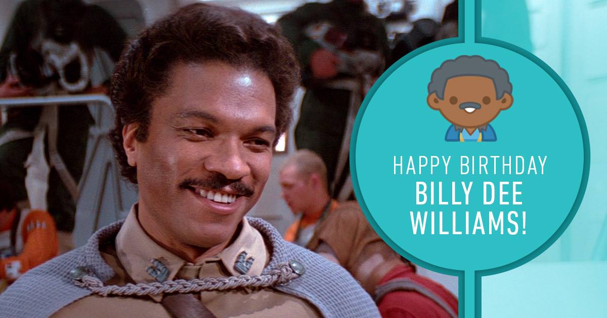 Happy Birthday Billy Dee Williams!  