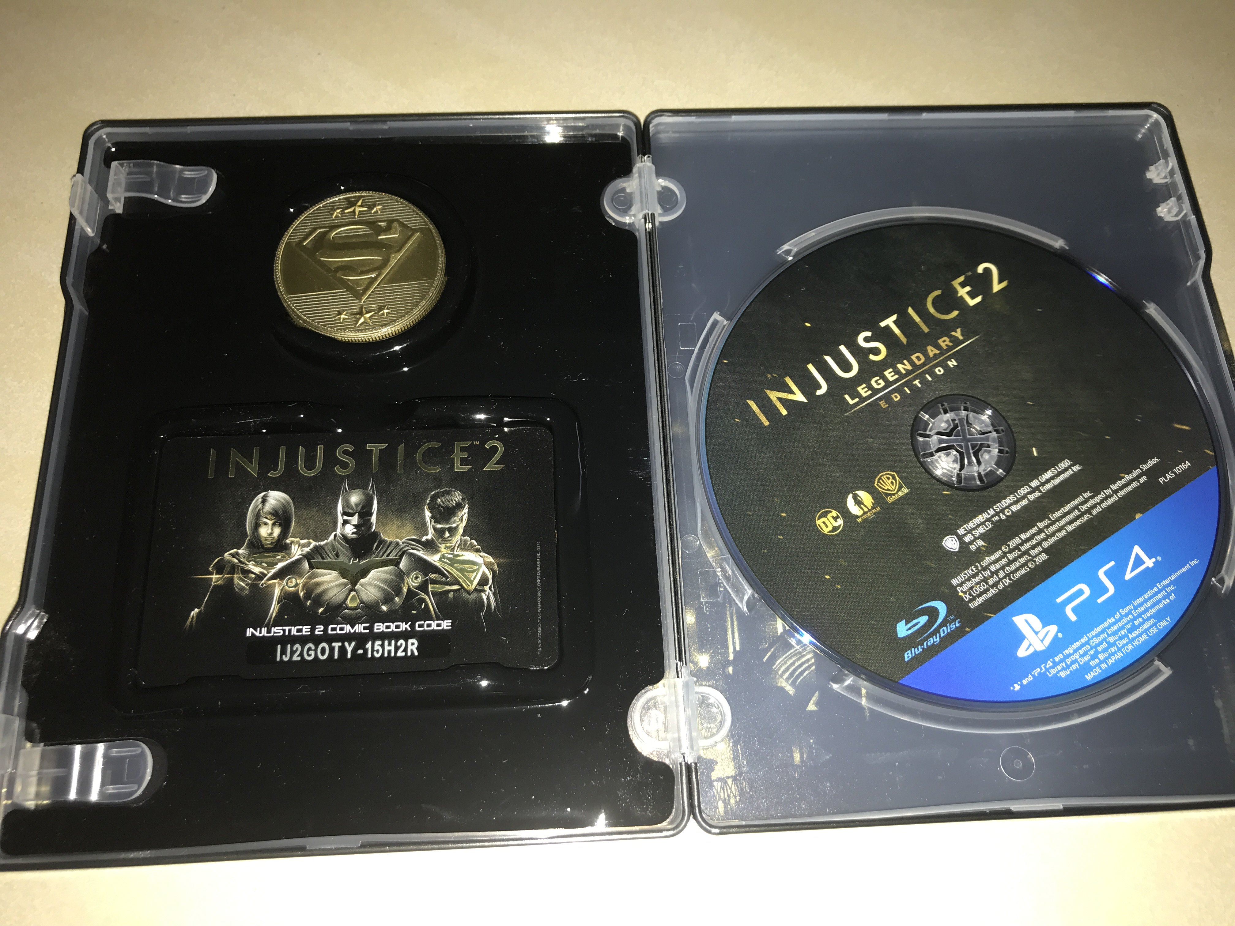 Injustice 2 2024 legendary edition steelbook