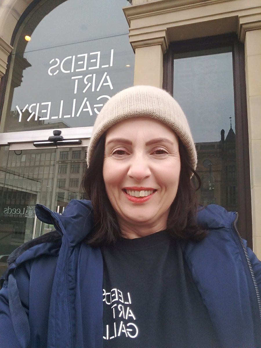 BigBookend's tweet photo. Morning all. When I'm not doing all things literary @BigBookend, I'm often @LeedsArtGallery volunteering as #LAGLiveGuide. Just about to go in! https://t.co/gXa1KeY23h