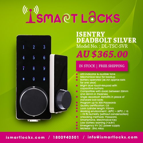 ismartlocks tweet picture