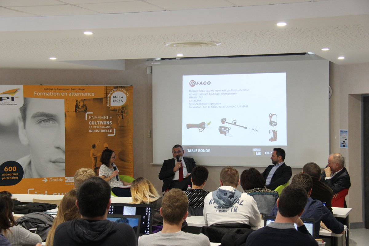 IPI_SUP's tweet image. Campus #Albi. Merci à nos intervenants #Mecanumeric #FreyssinetAero @infaco pour leur participation à notre table ronde sur l&apos; #Innovation. Des échanges concrets, riche d&apos;expériences #agilité #ADN #disruption