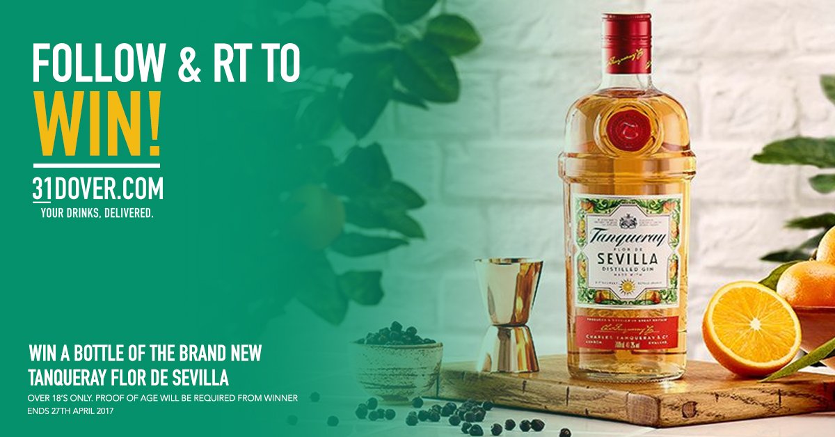 31DOVER's tweet image. Follow &amp;amp; RT to #WIN a bottle of the brand new @Tanquerayusa Flor De Sevilla #gin, made with zesty Seville oranges. It's stupidly delicious! Ends 27th April, good luck! #31Dover 18+