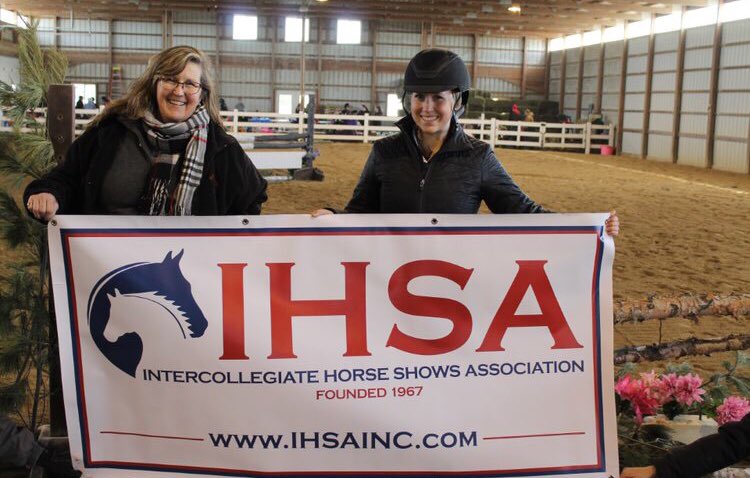 KSUIHSA's tweet photo. Erika was sporting her fabulous @kaskequestrian helmet last weekend at the show! https://t.co/mVtN9gprjG