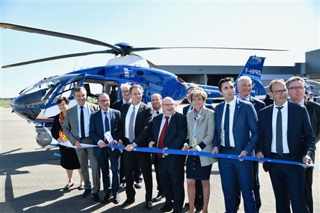 rte_france's tweet photo. #Inauguration6avril 📣
" #Hélicoptères et #drones sont devenus indispensables pour assurer la continuité de l’alimentation électrique de tous", François Brottes, président directoire RTE. 
Tout savoir sur notre événement ➡➡  https://t.co/aoLKpIWrpM 
#event #aeronautique https://t.co/UpZE5XBBRP