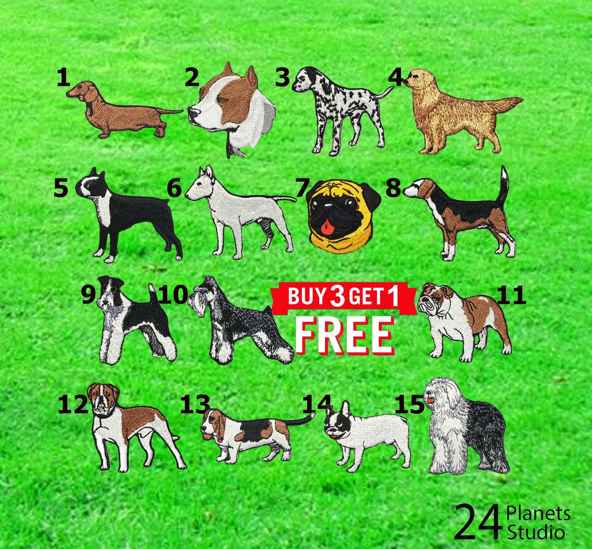 24PlanetsStudio's tweet photo. DOGS Iron on Patch by 24 Planets Studio
#24PlanetsStudio #jeans #jackets #patch #dog #pugdog #Dachshund #dalmatian #bulldog #terrier #beagle https://t.co/so6GdAryB6