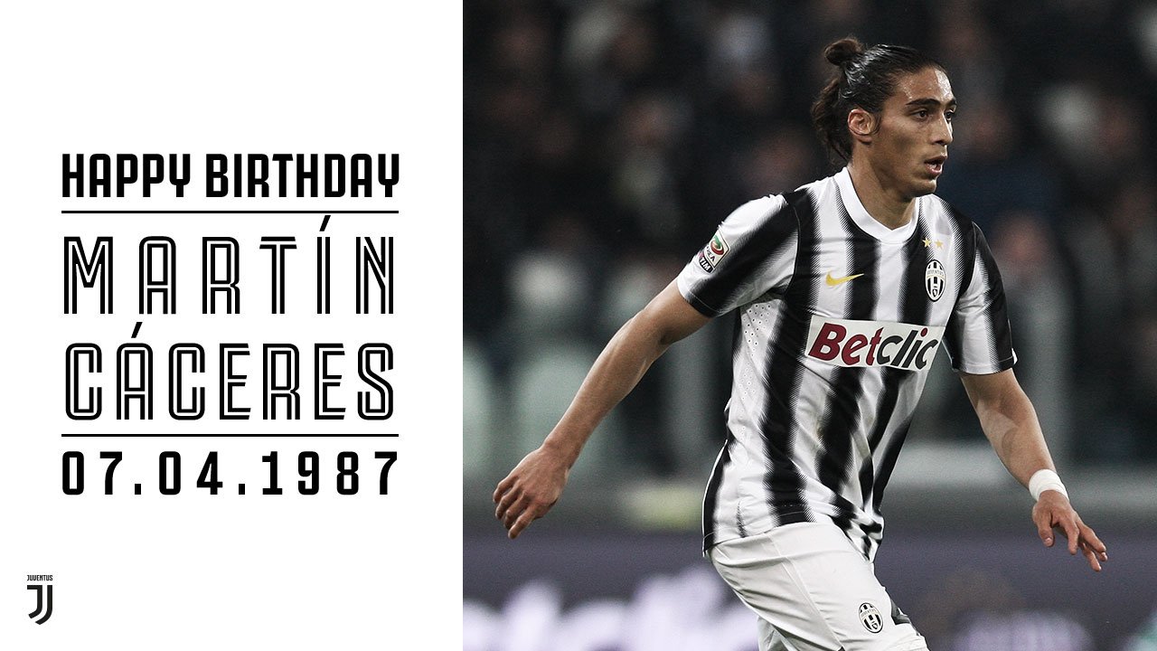 A -time winner with the Bianconeri, happy birthday to Martin Caceres  ! 