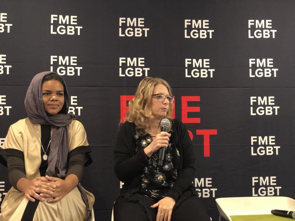 FMELGBT's tweet photo. “A pesar de no haber restricciones para que las mujeres oficien y practiquen, el machismo está muy presente en el judaísmo en México, incluso para los ritos”, en palabras de Rinna Riesenfeld. https://t.co/KL6FSIgjTJ