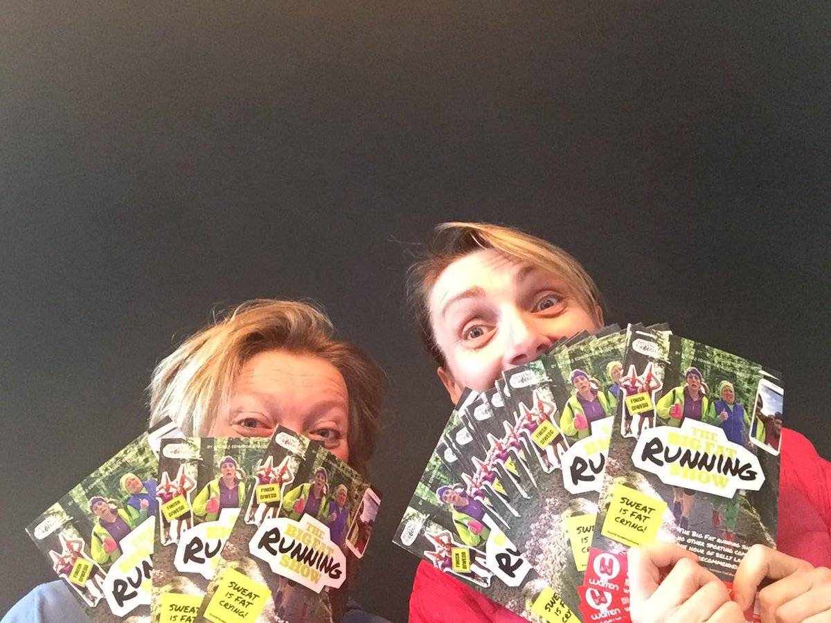 bigfatrunning's tweet photo. We very excite! Big Fat Running Show flyers for @brightonfringe have arrived!  #TheWarren #welovethesmellofnewflyers https://t.co/7Jo0pytPEv