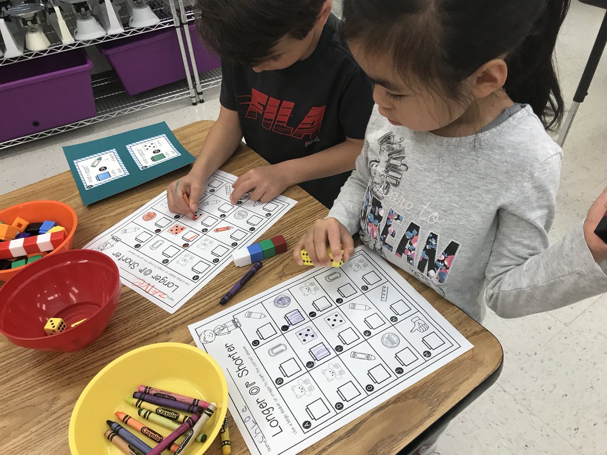 Kindergarten Measurement scoot