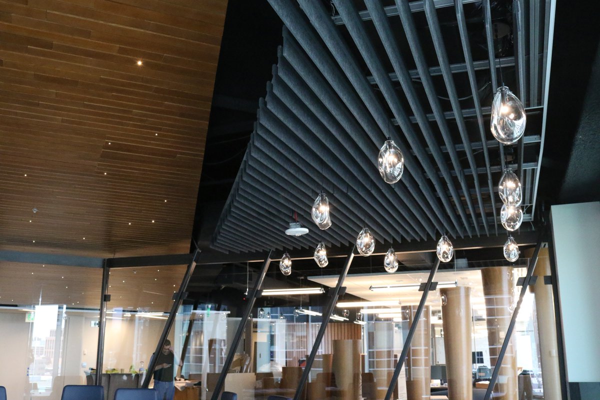 elementsofwork's tweet photo. (in our best Julie Andrews voice) TURF, DIRTT, floor covering, sleek ergonomics. These are a few of my favorite things #GreatDesignFriday #ELEMENTSinstall https://t.co/fdmDySKl1o