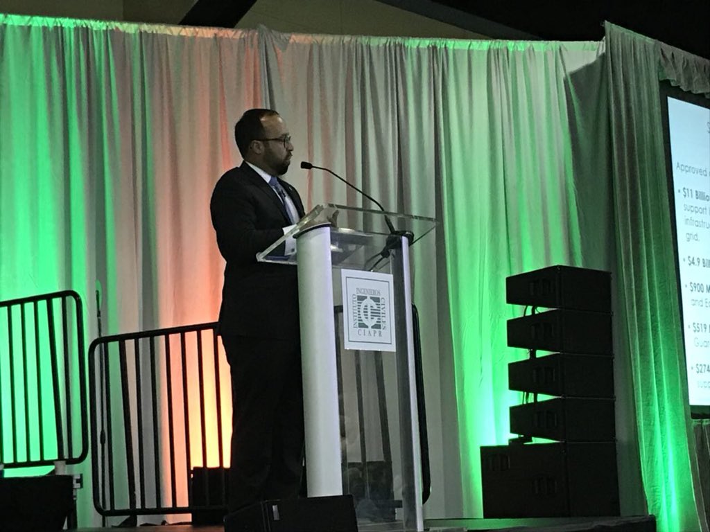 omarjmarrero's tweet image. Estamos trabajando en la reconstrucción de Puerto Rico de una manera más resiliente. #MVC2018 #COR3 @iicpr