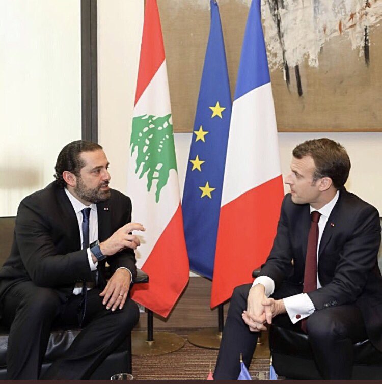 B_Foucher's tweet photo. CÈDRE à Paris : le Président Macron @EmmanuelMacron clôture la conférence #CEDRE en faveur du #Liban, un plein succès avec un peu plus de 11 Mds$ d’annonces, “un nouveau départ” pour le Liban qui s’engage à faire des réformes pour l’avenir et la pérennité du pays. https://t.co/XZu5oLvFVa