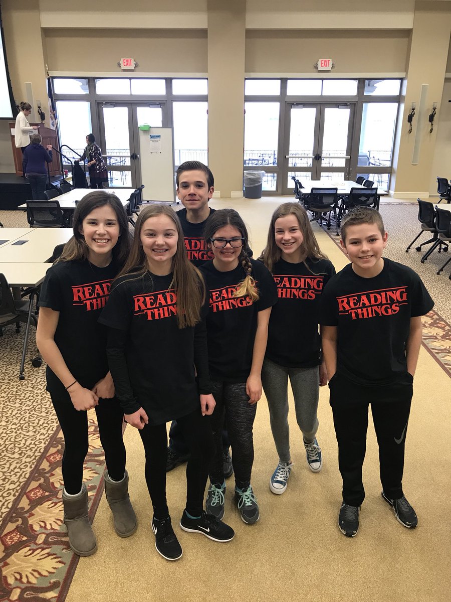the_snark_lib's tweet photo. Currently competing in the Middle School #battleofthebooks at @CentralRivers AEA. #readingthings #springcreek @SEPolkRams https://t.co/4M96PqsZtn
