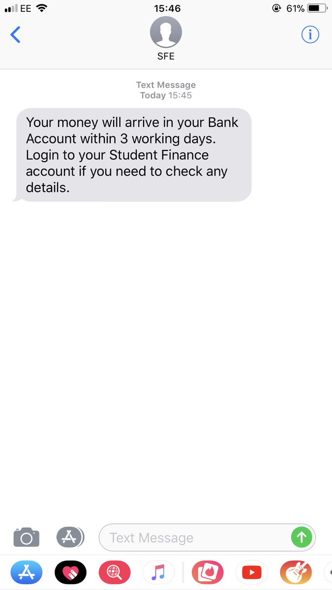 Jamie_BrysonRN's tweet photo. Best text ever as a student! 🙌🏼😍😂 #timetobookaholiday @CharlHedgecock https://t.co/vB2hVcZbuK