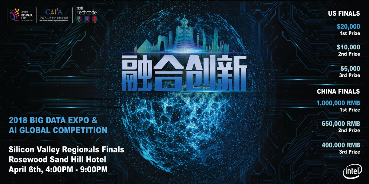 TechCodeGlobal's tweet image. On April 4th, 21 startups showcased their products at the Intel Techcode Semifinals. Out of the 21, ten startups were selected and are now going on to compete at the 2018 Big Data Expo & Global AI Competition on Friday, April 6th at the Rosewood Sand Hill Hotel!