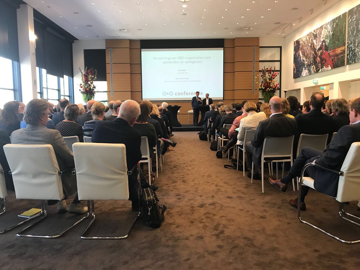 FLOW is bij een conferentie met 25 O&amp;O fondsen met o.a. Minister Koolmees over een omslag naar een leercultuur