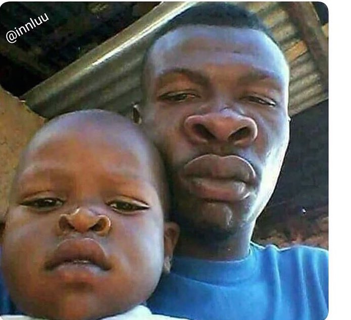 ItsMuking's tweet photo. @dajulz2 @danielmarven You really make nice family #Makeupmustfall #Naturalfam https://t.co/1xcQwdpQrH