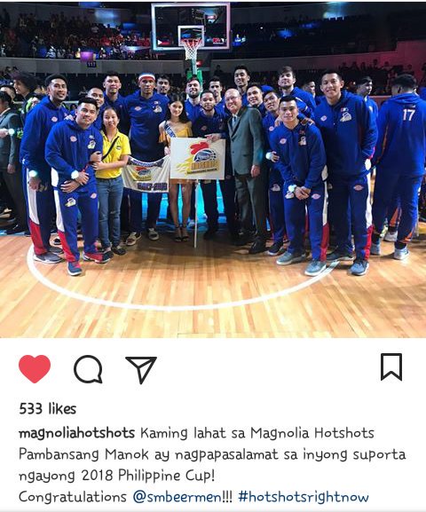 ForeverPStarH's tweet photo. Congrats Pambansang Manok 😍 https://t.co/AYBwanjoZm