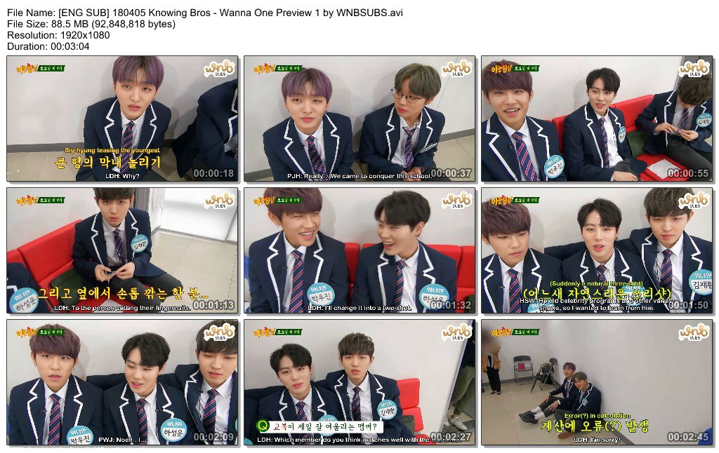 Wnbsubs On Twitter Eng Sub 180405 Knowing Bros Wanna One Preview 2 By Wnbsubs Dm Https T Co Rgfzqyncei Gdrive Https T Co My5kx5ets6 Https T Co 0aii0c3f6i