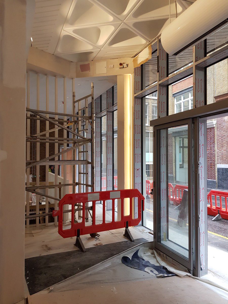 gpad_london's tweet photo. Excellent progress at Tabernacle Street office refurbishment...Looking forward to seeing the finished project @BoultbeeLDN #property #construction #uk #gpad https://t.co/vxfjd5QhsB