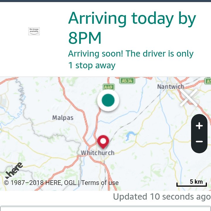 mrsbickerstaffe's tweet image. Blimey @AmazonUK @AmazonHelp my order might just arrive today after All, though at almost 4pm it's hardly been a priority delivery has it?! #driverfail #48hrslater