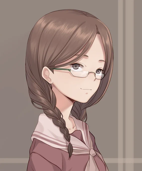 And the third one~ If only I was good at stories, I would draw shoujo-ai manga with them... 