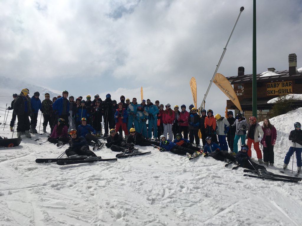 HawkleyHallPE's tweet photo. Team photo! #TeamHawkley #Prato2018 https://t.co/P8Ts4Oz5nJ