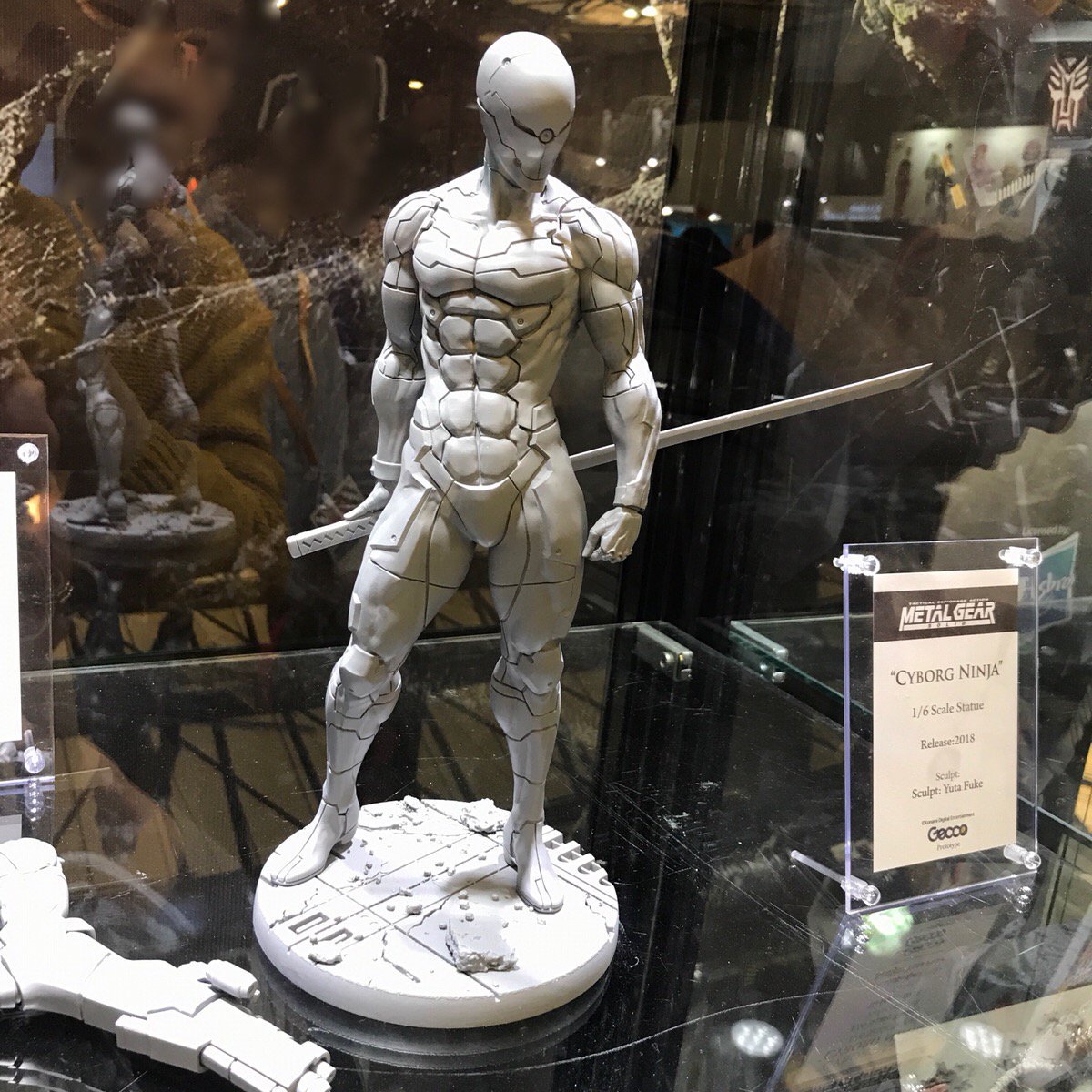 MGSCollection's tweet image. News: Cyborg Ninja statue by Gecco on display at Wonder Festival. Due for release some time this year.