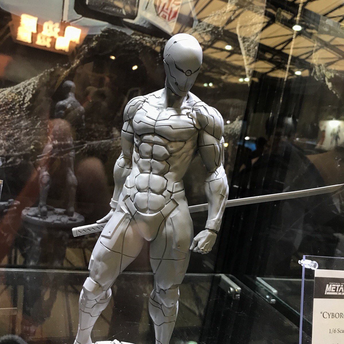 MGSCollection's tweet image. News: Cyborg Ninja statue by Gecco on display at Wonder Festival. Due for release some time this year.