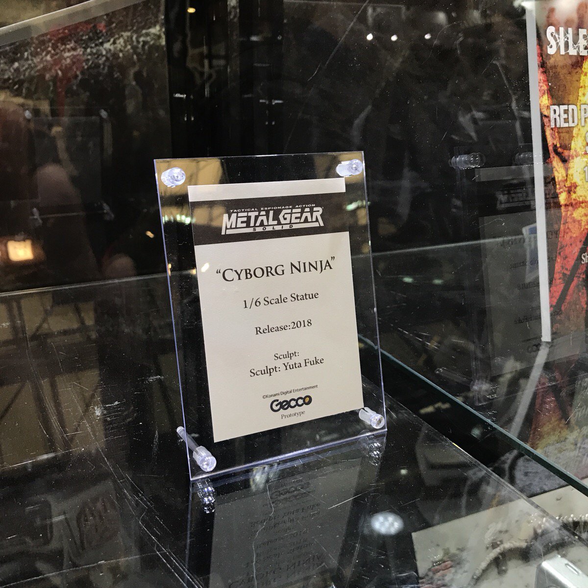 MGSCollection's tweet image. News: Cyborg Ninja statue by Gecco on display at Wonder Festival. Due for release some time this year.