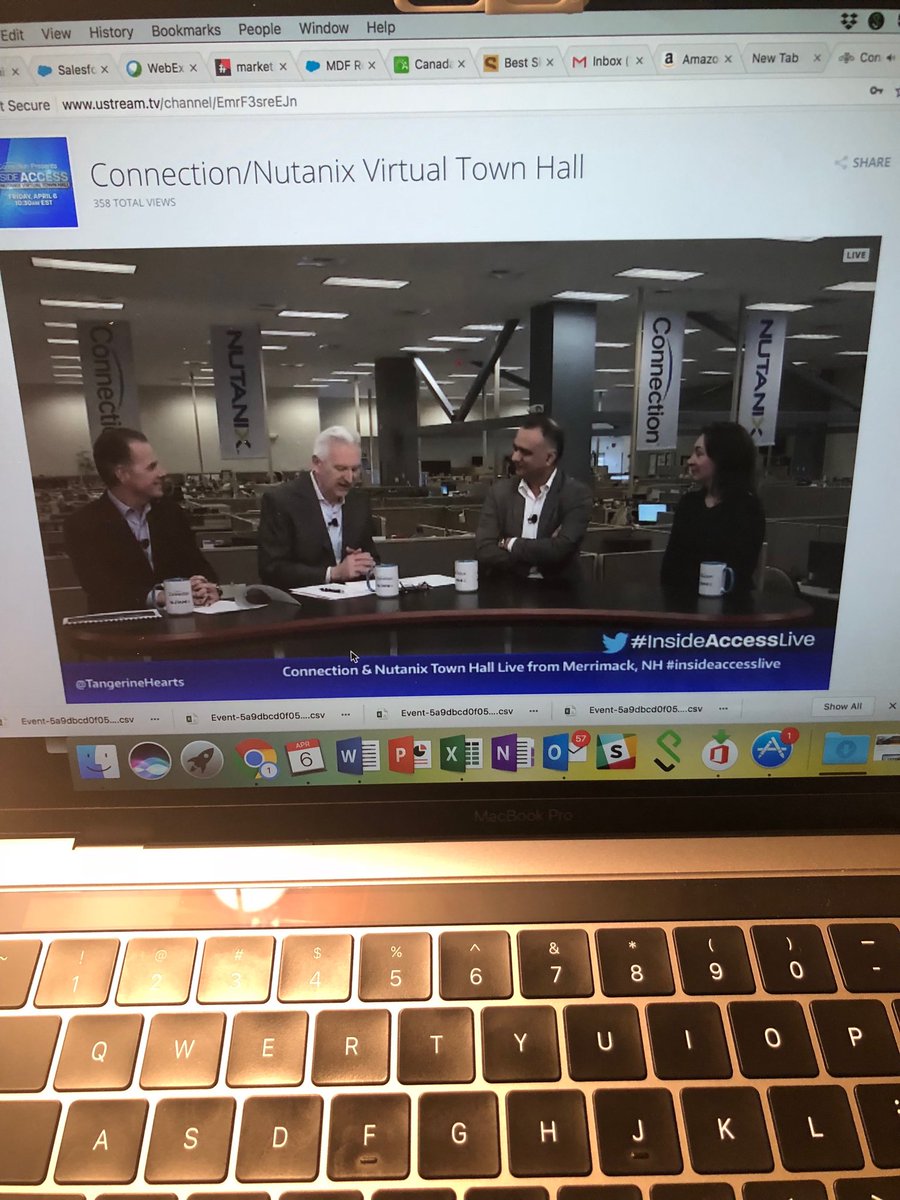 ElaineMorrisYVR's tweet image. Early morning @Nutanix goodness ! Starting off Friday watching #insideaccesslive @ConnectionIT Town Hall with @dheeraj and @rodneyforeman #OneTwoPunch