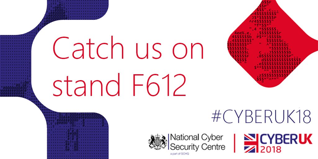 Attending <a href="/NCSC/">NCSC UK</a>'s #CYBERUK18? Come see <a href="/DXCTechnology/">DXC Technology</a> on stand F612 next week to discuss how <a href="/DXCsecurity/">DXC Security</a> can support your secure digital transformation! <a href="/CYBERUKevents/">CYBERUK</a>