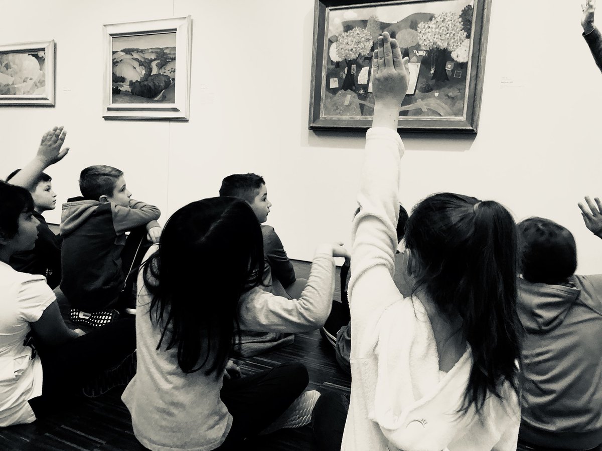 TPSmeredith's tweet photo. “How many of you were born with an imagination?” #notice #tellthestory #inspire @FiggeArtMuseum @MrBDeHoff @KalaKlfranck https://t.co/utEGkI7KB0