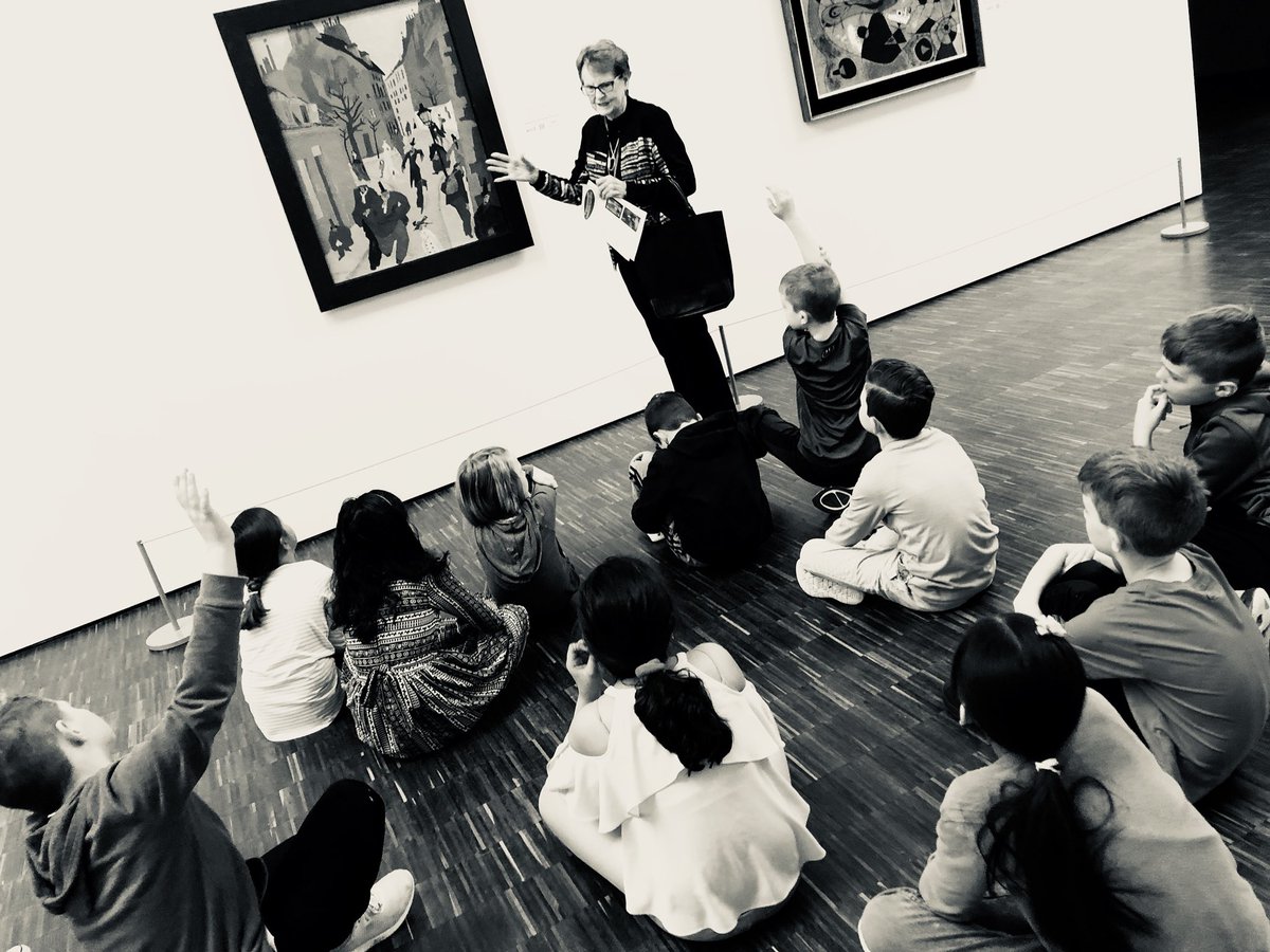 TPSmeredith's tweet photo. “How many of you were born with an imagination?” #notice #tellthestory #inspire @FiggeArtMuseum @MrBDeHoff @KalaKlfranck https://t.co/utEGkI7KB0